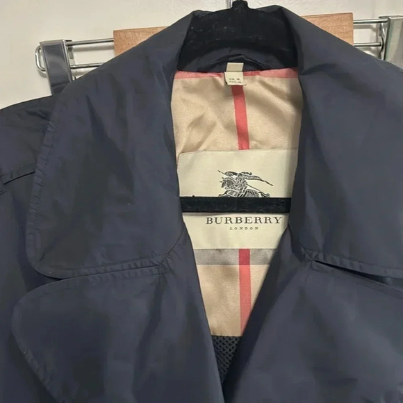 Burberry 100% nylon trench coat size 14 - Picture 3 of 8